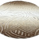 Високоворсний килим Luna 2434b p.brown-p.bone - Висока якість за найкращою ціною в Україні зображення 5.