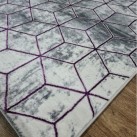 Синтетическая ковровая дорожка MODA 5503 LILAC/L.GREY - высокое качество по лучшей цене в Украине изображение 3.