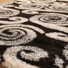 Високоворсний килим Montreal 904 brown-cream - Висока якість за найкращою ціною в Україні зображення 4.