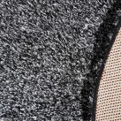Високоворсний килим Puffy-4B P001A black/grey - Висока якість за найкращою ціною в Україні зображення 2.