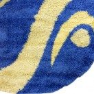 Высоковорсный ковер Shaggy 0731 blue - высокое качество по лучшей цене в Украине изображение 3.