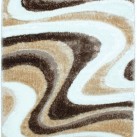 Високоворсний килим Therapy 2194A p.white-p.beige - Висока якість за найкращою ціною в Україні зображення 4.