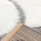 Високоворсний килим Therapy 6663A p.grey-p.white - Висока якість за найкращою ціною в Україні зображення 4.