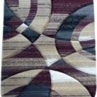 Синтетичний килим Faust 4332B burgundy - Висока якість за найкращою ціною в Україні зображення 2.