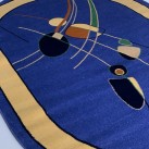 Синтетичний килим FRISE F3042A BLUE - Висока якість за найкращою ціною в Україні зображення 2.