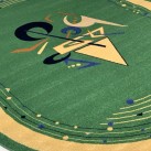 Синтетичний килим FRISE F3043A GREEN - Висока якість за найкращою ціною в Україні зображення 3.