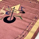 Синтетичний килим FRISE F3043A PINK - Висока якість за найкращою ціною в Україні зображення 3.