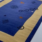 Синтетичний килим FRISE F3106A BLUE - Висока якість за найкращою ціною в Україні зображення 2.