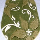 Синтетичний килим Legenda 0331 ромашка зелений - Висока якість за найкращою ціною в Україні зображення 2.