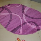 Синтетичний килим Legenda 0353 формула рожевий - Висока якість за найкращою ціною в Україні зображення 5.