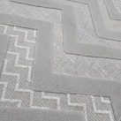 Безворсовая ковровая дорожка DOLCHE 4037B CREAM / L.GREY - высокое качество по лучшей цене в Украине изображение 2.