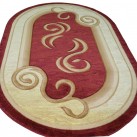 Синтетичний килим Liliya 0517 т.червоний - Висока якість за найкращою ціною в Україні зображення 2.