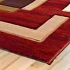 Синтетичний килим Liliya 0537 терракот - Висока якість за найкращою ціною в Україні зображення 2.