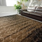 Синтетичний килим Vogue 9854A BLACK-P.L.BEIGE - Висока якість за найкращою ціною в Україні зображення 2.