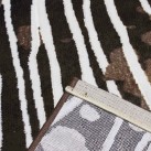Синтетичний килим Vogue 9896A BLACK-CREAM - Висока якість за найкращою ціною в Україні зображення 4.