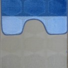 Коврик для ванной Silver GLD 01 Blue - высокое качество по лучшей цене в Украине изображение 3.