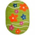 Дитячий килим Daisy Fulya 8947a green - Висока якість за найкращою ціною в Україні зображення 5.