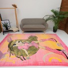 Дитячий килим Rose 1758A d.pink-d.pink - Висока якість за найкращою ціною в Україні зображення 4.