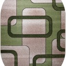 Синтетичний килим KIWI 02574E L.Green/D.Brown - Висока якість за найкращою ціною в Україні зображення 2.