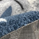 Синтетическая ковровая дорожка KIWI 02628A Blue/L.Grey - высокое качество по лучшей цене в Украине изображение 3.