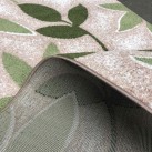 Синтетическая ковровая дорожка KIWI 02628A Beige/L.Green - высокое качество по лучшей цене в Украине изображение 3.