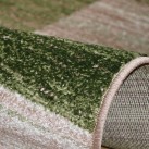 Синтетическая ковровая дорожка KIWI 02608A Beige/L.Green - высокое качество по лучшей цене в Украине изображение 4.