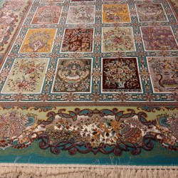 Иранский ковер Diba Carpet Farah blue  - высокое качество по лучшей цене в Украине