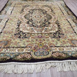 Иранский ковер Diba Carpet Yaghut d.brown  - высокое качество по лучшей цене в Украине