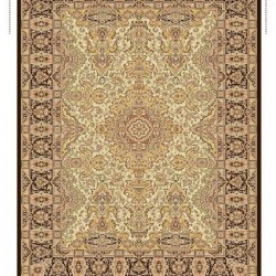Иранский ковер Diba Carpet Hiva d.brown  - высокое качество по лучшей цене в Украине
