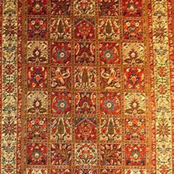 Иранский ковер Diba Carpet Kheshti l.red  - высокое качество по лучшей цене в Украине