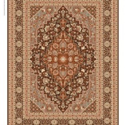 Иранский ковер Diba Carpet Kian d.brown  - высокое качество по лучшей цене в Украине
