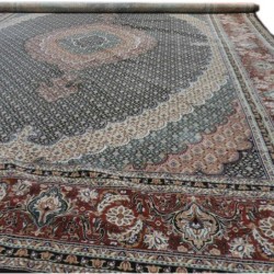 Иранский ковер Diba Carpet Mahi-esfahan d.brown  - высокое качество по лучшей цене в Украине