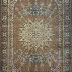 Иранский ковер Diba Carpet Setareh Brown  - высокое качество по лучшей цене в Украине