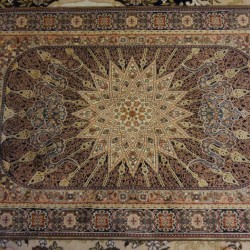 Иранский ковер Diba Carpet Setareh d.brown  - высокое качество по лучшей цене в Украине