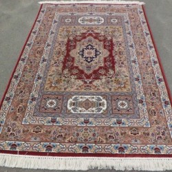 Іранський килим Silky Collection (D-001/1043 red)  - Висока якість за найкращою ціною в Україні