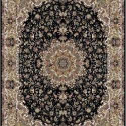 Шерстяной ковер Solomon Carpet Aytakin Black  - высокое качество по лучшей цене в Украине