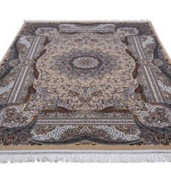 Перський килим Kashan 619-BE Beije  - Висока якість за найкращою ціною в Україні
