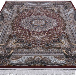 Перський килим Kashan 619-R red  - Висока якість за найкращою ціною в Україні