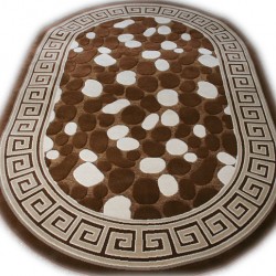 Акриловий килим Antik 4037 brown-brown  - Висока якість за найкращою ціною в Україні