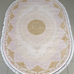 Акриловий килим Diora 3528A B.Ivory / B.Pink  - Висока якість за найкращою ціною в Україні