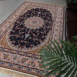 Перський килим Farsi 80-DBL Dark Blue  - Висока якість за найкращою ціною в Україні