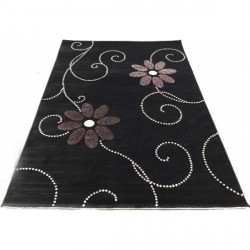 Акриловий килим Florya 0029 siyah  - Висока якість за найкращою ціною в Україні