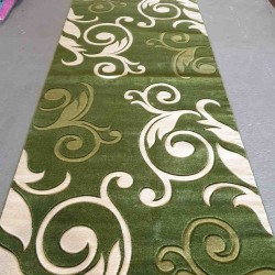 Синтетична килимова доріжка Legenda 0391 зелений  - Висока якість за найкращою ціною в Україні