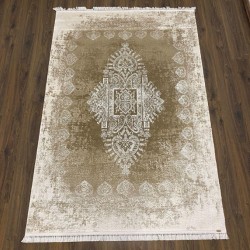 Акриловий килим OTANTIK E015B , BROWN CREAM  - Висока якість за найкращою ціною в Україні