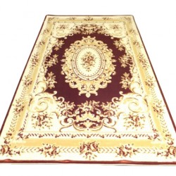 Акриловий килим Vals 0907 bordo  - Висока якість за найкращою ціною в Україні