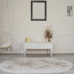 Акриловий килим Vals 0503A Ivory-D.Beige  - Висока якість за найкращою ціною в Україні
