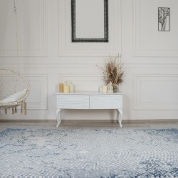 Акриловий килим Vals W2218C L.Blue-C.Blue  - Висока якість за найкращою ціною в Україні