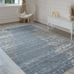 Акриловий килим Vals W2769 C.K.Cokme-Blue  - Висока якість за найкращою ціною в Україні