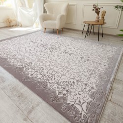 Акриловый ковер Vals W8555 L.Grey-L.Grey  - высокое качество по лучшей цене в Украине