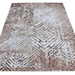 Акриловий килим Vals W8380 D.Beige-Beige  - Висока якість за найкращою ціною в Україні
